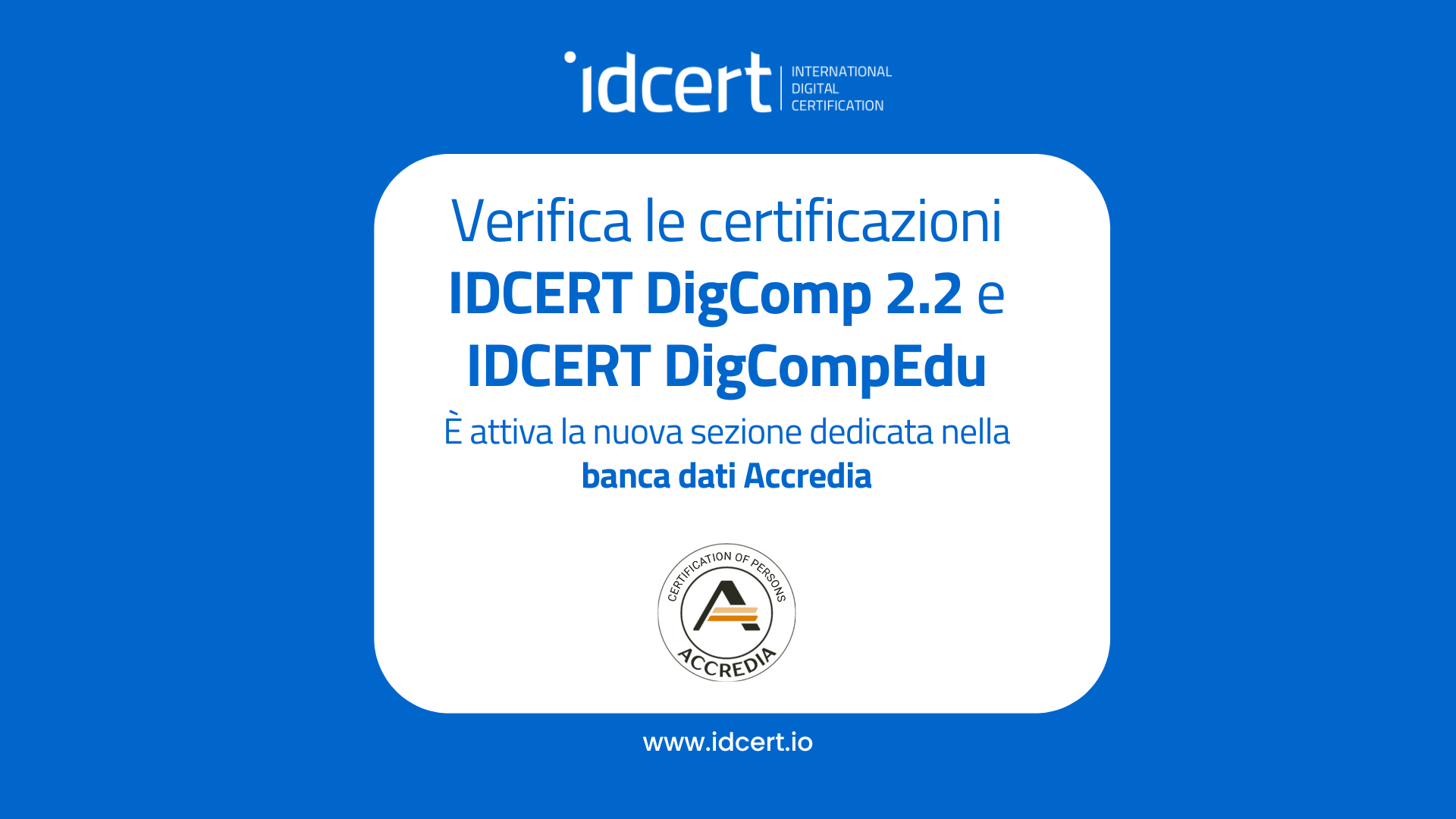 Grafica Linkedin Accredia (1920 x 1080 px)