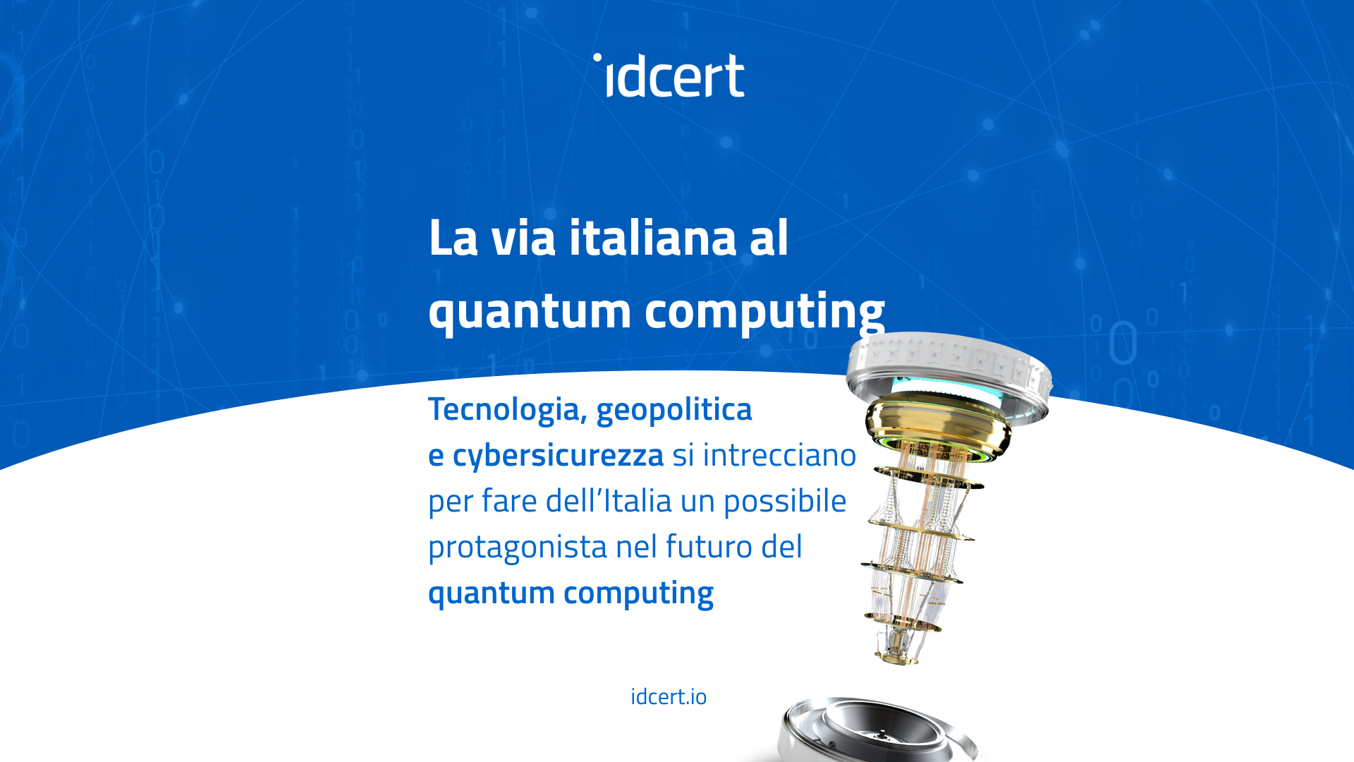 La via italiana al quantum computing quando la sovranità europea diventa un'opportunità atlantica (1920 x 1080 px)