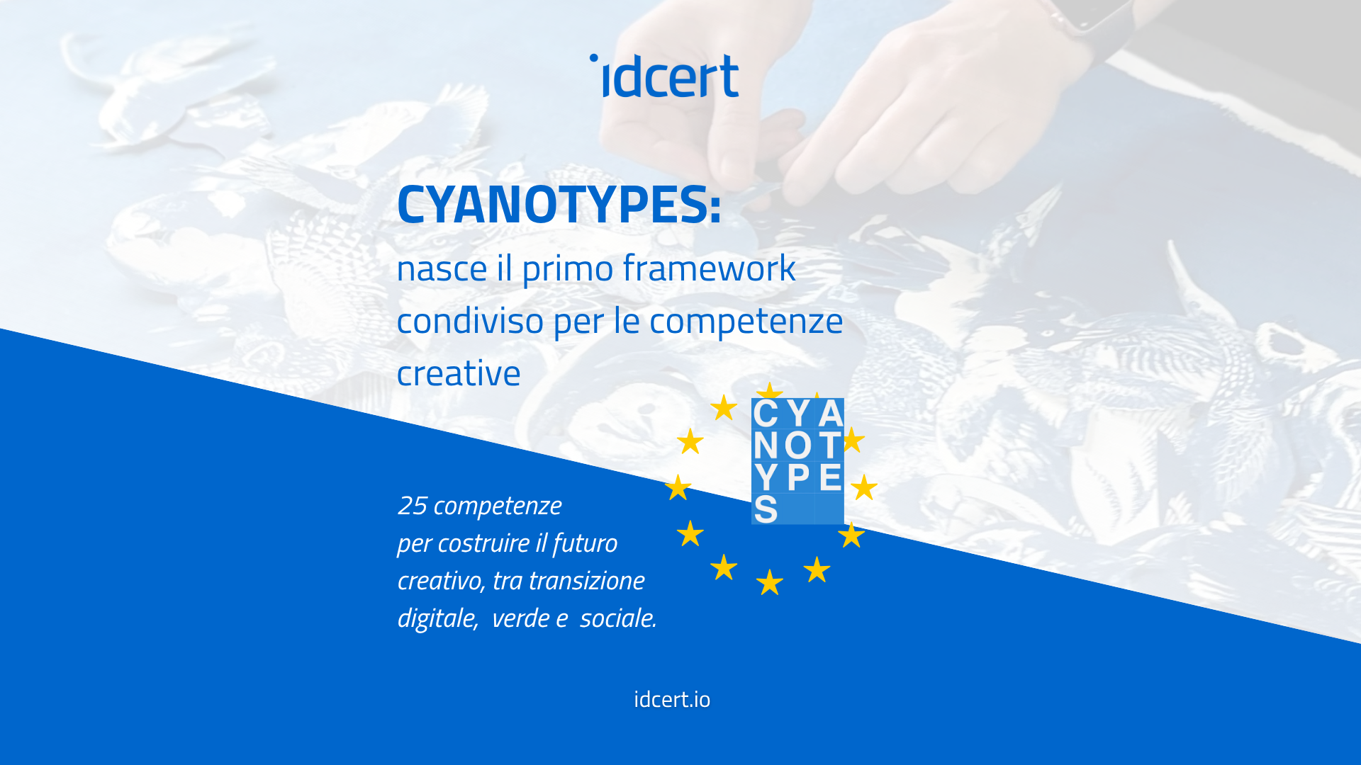 IDCERT POST nasce il primo framework condiviso per le competenze creative (1920 x 1080 px)